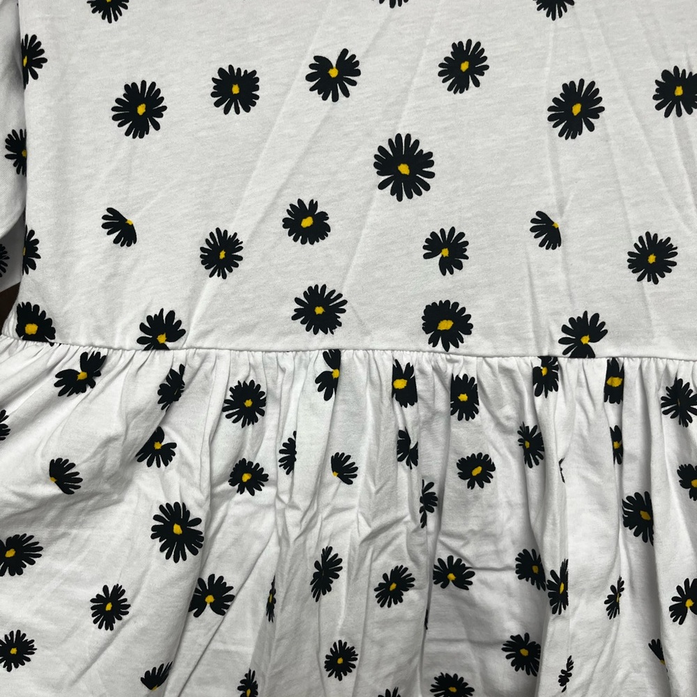 ASOS Maternity Black and Yellow Floral Top